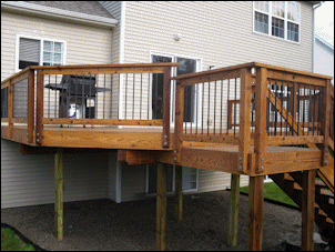 Deck leveling in Charing Cross  Michigan